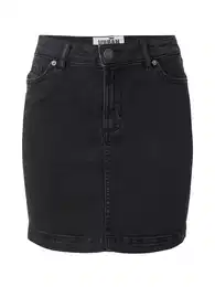 Urban Classics Sukně černá džínovina