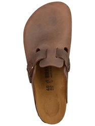 BIRKENSTOCK Clogs 'Boston' dunkelbraun