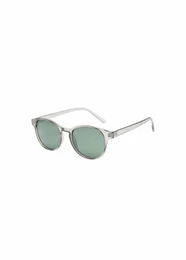 Sonnenbrille ''''Porter'''' hellgrau / smaragd