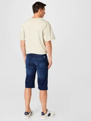 Blend 5-Pocket-Jeans Twister Capri Shorts dunkelblau