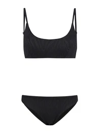 Bikiny 'LOU' tmavě šedá / černá