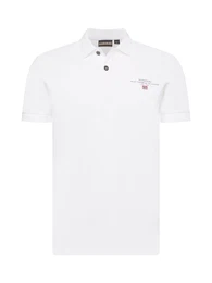 Poloshirt 'ELBAS' blau / rot / schwarz / wei