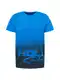 HOLLISTER Shirt ''''WHOLESALE'''' royalblau / schwarz