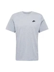 Nike Sportswear T-Shirt 'Club' navy/graumeliert
