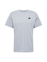 T-Shirt 'Club' navy / graumeliert