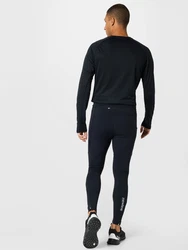 Newline Sporthose Core Warm Tight Running grau/schwarz