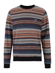 Iriedaily Sweatshirt Vintachi marine/greige/orange/schwarz