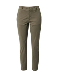 Chino kalhoty 'Mette' khaki