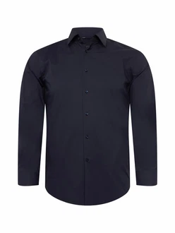 BOSS Langarmhemd Slim-Fit Hank Hemd
