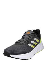 Laufschuh ''''Querstar Flow'''' limone / dunkelgrau / orange / weiß