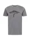 FYNCH-HATTON T-Shirt grau / dunkelgrau / blutrot