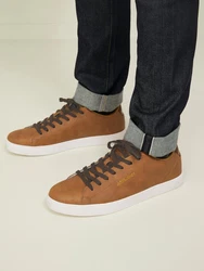 JACK & JONES Sneaker JFWBOSS cognac/gold