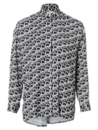 Bluza 'LIZZO' crna / bijela