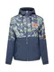 Petrol Industries Jacke grau / blau / hellgrn / gelb