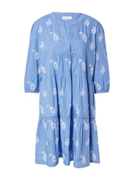 Šaty modrá / bílá