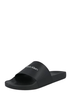 Calvin Klein Pantolette schwarz/weiß