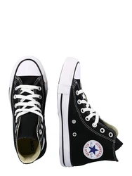 CONVERSE Sneaker 'CHUCK TAYLOR ALL STAR CLASSIC HI WIDE FIT' blau/rot/schwarz/weiß