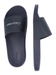 Calvin Klein Pantolette marine/weiß