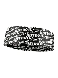 NIKE Sportstirnband 'FURY 3.0' schwarz/weiß