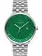 Nordgreen Analoguhr grn / silber