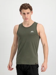 ALPHA INDUSTRIES Tanktop oliv/weiß