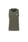 ALPHA INDUSTRIES Tanktop oliv/weiß