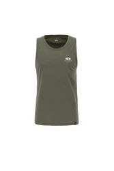 ALPHA INDUSTRIES Tanktop oliv/weiß