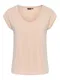 PIECES Majica ''''Kamala''''  staro roza