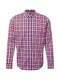 SEIDENSTICKER Hemd navy / pastellblau / rot / pastellrot / wei
