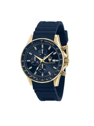 Uhr navy / gold