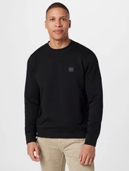 BOSS Sweatshirt 'Westart' grau/schwarz