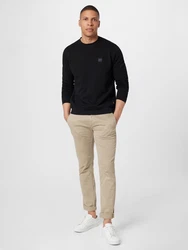 BOSS Sweatshirt 'Westart' grau/schwarz