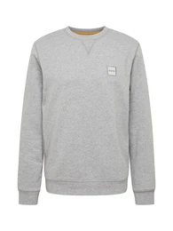 Sweatshirt 'Westart' graumeliert / wei