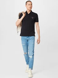 NAPAPIJRI Poloshirt ELBAS navy/pastellblau/blutrot/schwarz