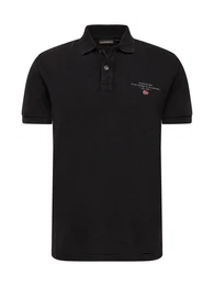 Poloshirt 'ELBAS' navy / pastellblau / blutrot / schwarz