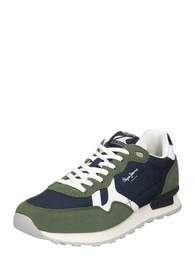 Sneaker ''''BRITT'''' oliv / dunkelblau / wei