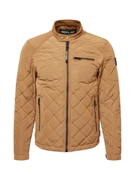 Jacke hellbraun / schwarz