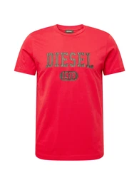 T-Shirt rot / schwarz