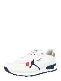 Sneaker ''''Britt'''' navy / hellbraun / rot / wei
