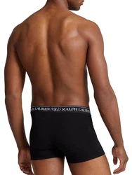 Polo Ralph Lauren Boxershorts Classic Trunk 5er Pack schwarz/weiß