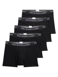Polo Ralph Lauren Boxershorts Classic Trunk 5er Pack schwarz/weiß