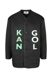 Jacke 'Frisco Liner' mint / schwarz / wei