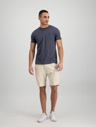 Alpha Industries T-Shirt Rundhalsshirt Backprint T (T-Shirt) anthrazit/schwarz