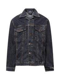 Jacke black denim