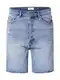 DAN FOX APPAREL Shorts 'Halil' blue denim