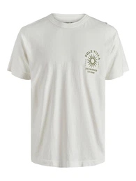 T-Shirt ''''SOLAR'''' oliv / wei