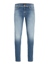 Jeans 'Liam' blue denim / braun