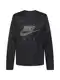 Nike Sportswear Shirt schwarz / weiß