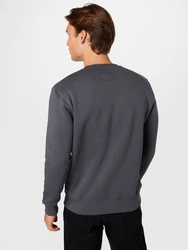 ALPHA INDUSTRIES Sweatshirt dunkelgrau/weiß