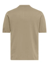 ONLY & SONS Pullover/Poloshirt ONSWyler dunkelbeige